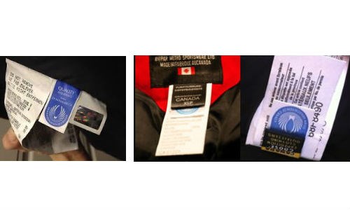 Подделка Canada Goose